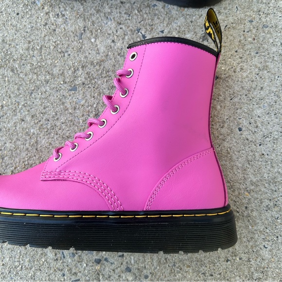 NEW Dr. Martens Zavala Thrift Pink Boots Women’s Size 9 READ - Picture 4 of 10